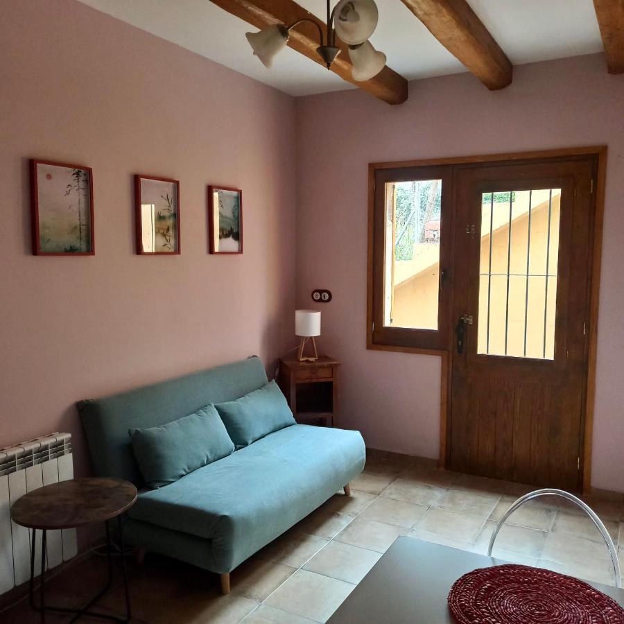 Apartment In Country House With Views And Pool Vespellá Kültér fotó